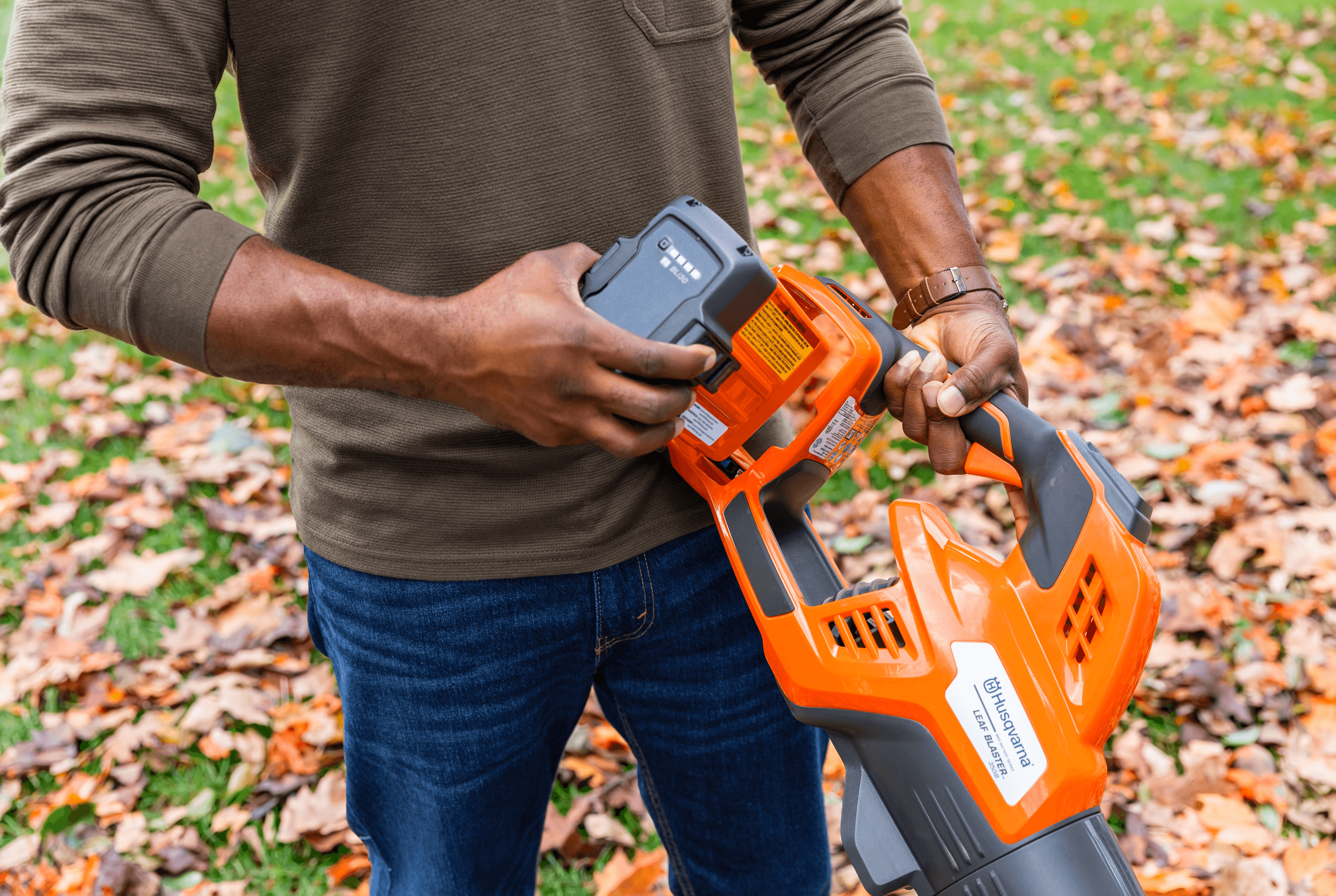 Leaf Blaster™ 350iB without battery and charger image 1